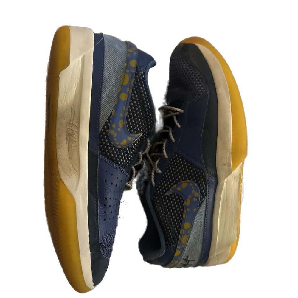 Nike Ja 1 SE GS 'Mystic Navy/University Gold' Basketball Shoes 5.5Y